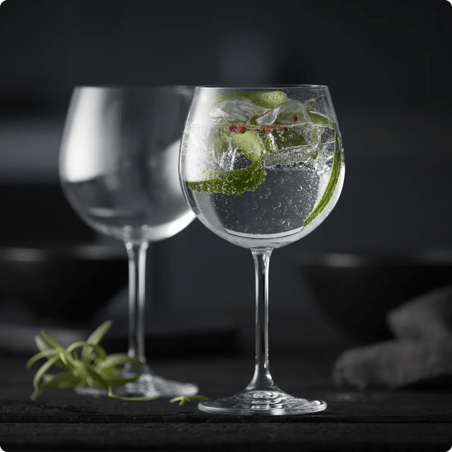 Lyngby Glas Gin & Tonic 57 cl 4 stk, Juvel